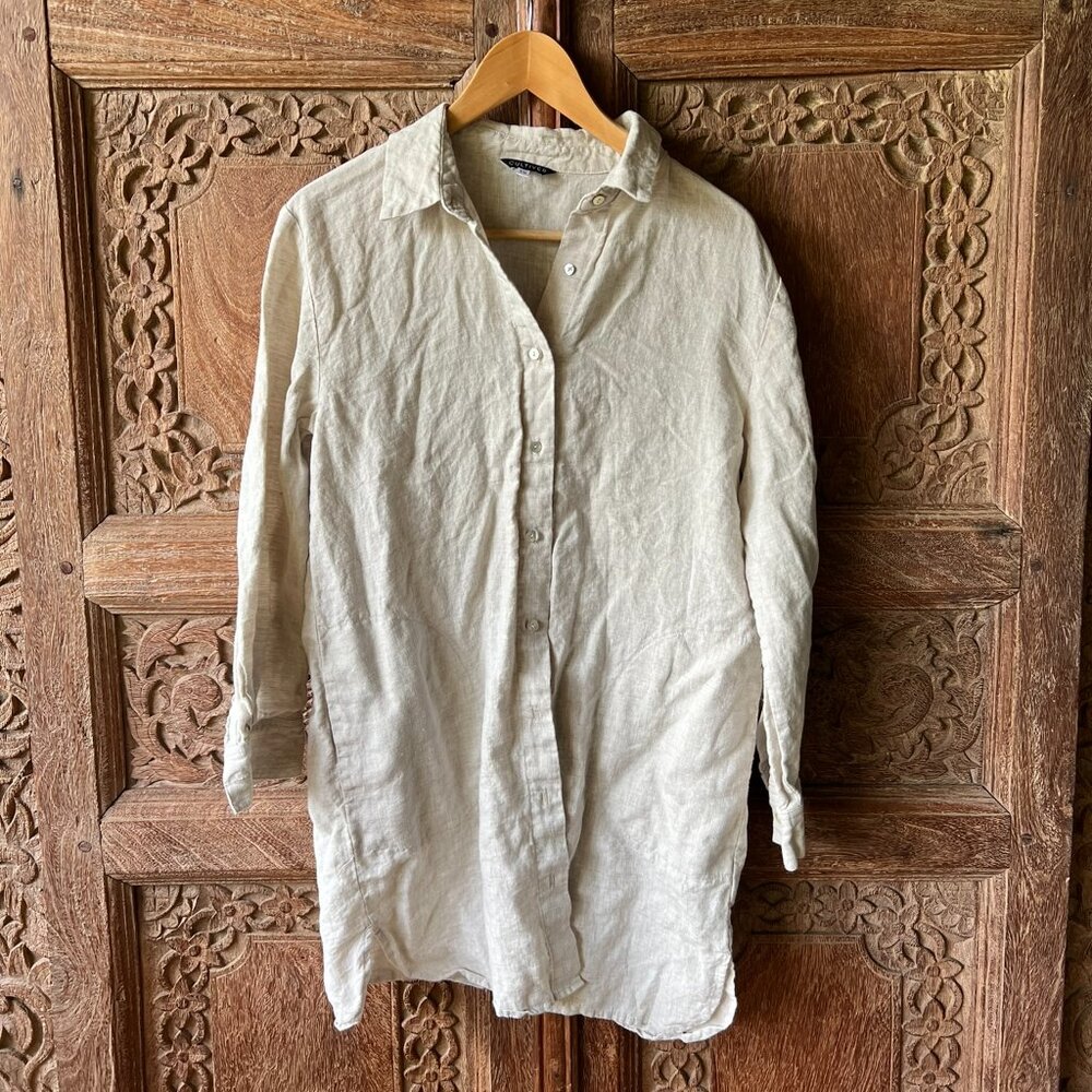 Cultiver natural linen tunic